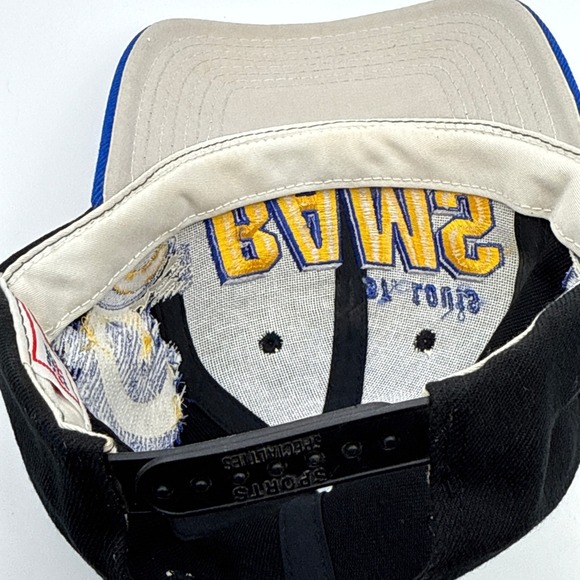 Vintage St. Louis Rams Sports Specialties Laser Shadow Snapback Hat - Picture 9 of 9